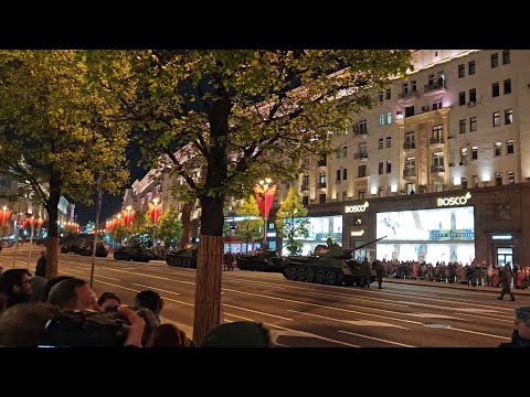 Видео: Репетиция "Парада Победы" 2025.05.03 / Rehearsal of the "Victory Parade" 2025.05.03