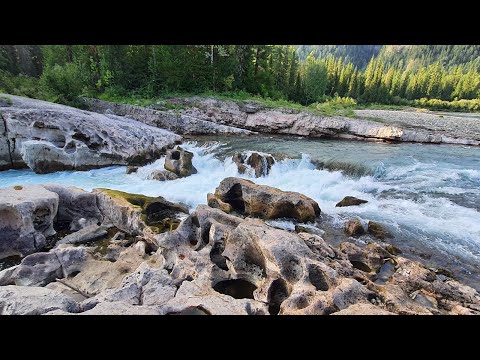 Видео: река Кизир. От Усть-Каспы и выше 5го порога