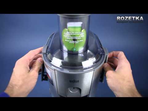 Видео: Соковыжималка BRAUN J700
