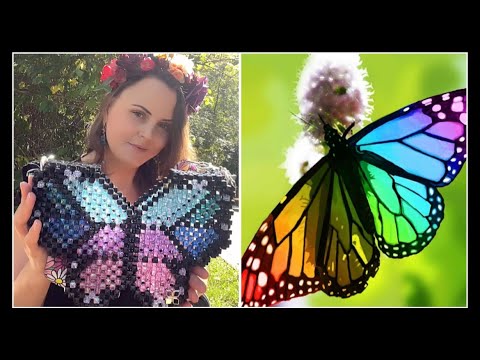 Видео: МК самая летняя и яркая сумочка из бусин Бабочка 🦋