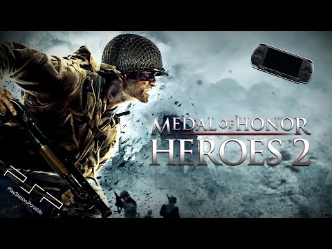 Видео: Медаль За Отвагу: Герои 2 / Medal of Honor: Heroes 2 - прохождение (PSP версия) longplay