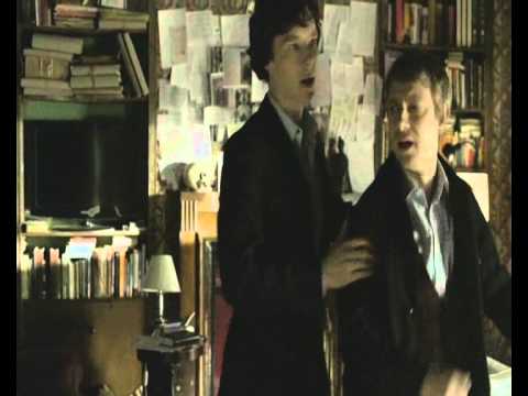 Видео: Sherlock BBC - Мой мистер Холмс, ты мой герой!