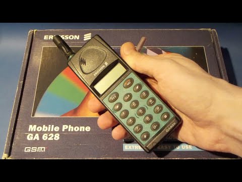 Видео: Распаковка Ericsson GA 628: Сделано в Швеции