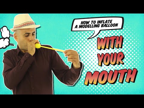 Видео: Как надуть воздушный шар для моделирования ртом