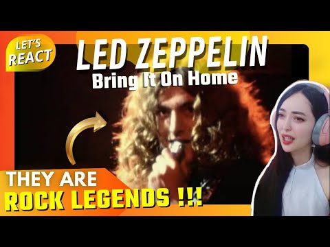 Видео: Реакция на Led Zeppelin — Bring It on Home (концертная и студийная версии)