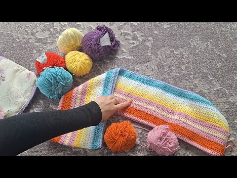 Видео: Две готовые работы, вязание на крючке и спицах и Путешествие Амура