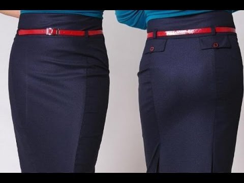 Видео: Построение выкройки прямой юбки. Метод Любакс