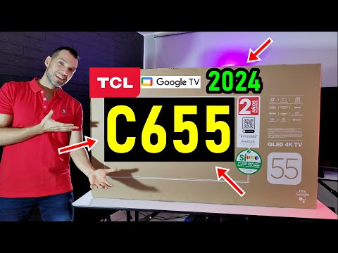 Видео: TCL C655 QLED Pro Dolby Vision: распаковка и полный обзор / HDMI 2.1 / 120 Гц / VRR / Google TV