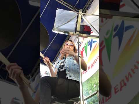 Видео: Юлиана Нестерова - ВИА Танцы (drum cam) full video