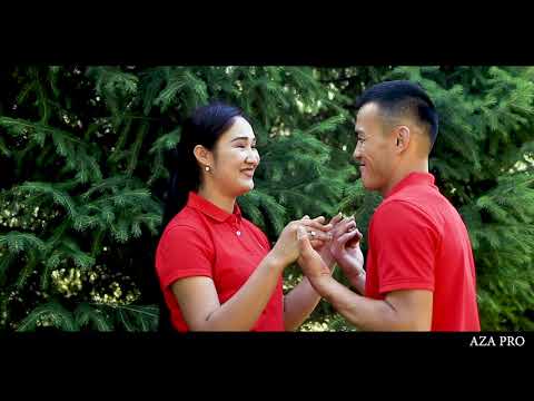 Видео: Эламан & Бегимай Кадамжай Алга   AZA PRO