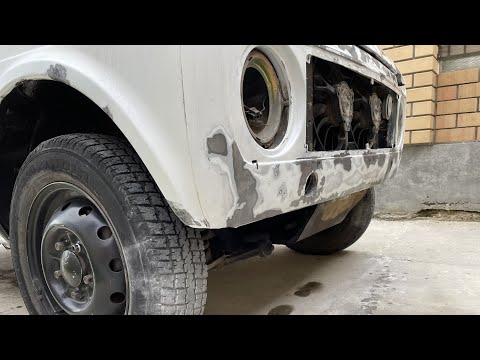 Видео: ВАЗ 21214 Нива, восстановление кузова, часть 2.