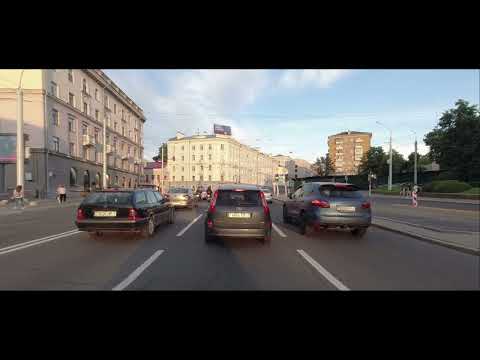 Видео: Субботний вечер в центре Минска. Июль 2022. Оригинальный звук