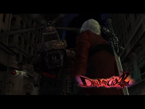 Видео: Боевой Вертолет и танчики :) Devil May Cry 2