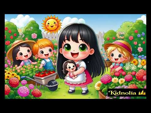Видео: 🌼 Весёлый сад! 🐝🎶   Что же происходит в этом ярком саду  🌷🦋