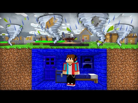 Видео: КАК МНЕ ПЕРЕЖИТЬ ТОРНАДО В МАЙНКРАФТ | Компот Minecraft