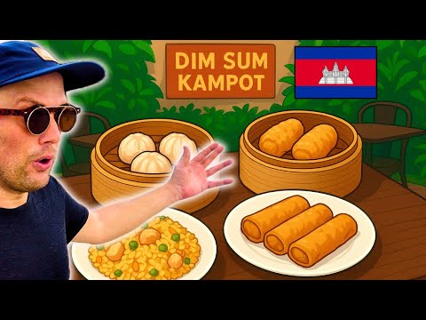 Видео: Рай для гурманов в Dim Sum Kampot 🇰🇭 | Ресторан, который обязательно нужно посетить!
