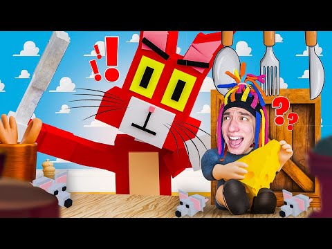 Видео: КИТАЙКА ИГРАЕТ В КОШКА ПРОТИВ МЫШКИ В ROBLOX!