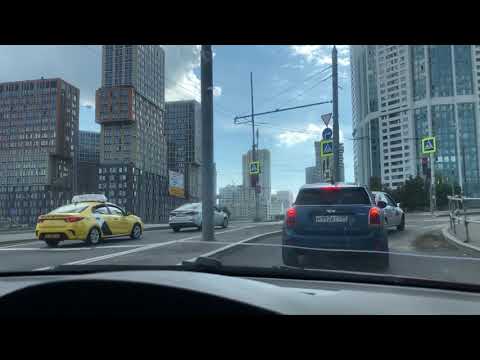 Видео: Северо-Западная хорда. Улица Нижние Мневники. Карамышевские мосты.