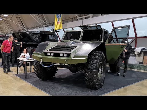 Видео: Выставка Вездеходер 2024: монстр-пикап Гарагашьяна, электро 6х6, космо-квадр и другие экспонаты