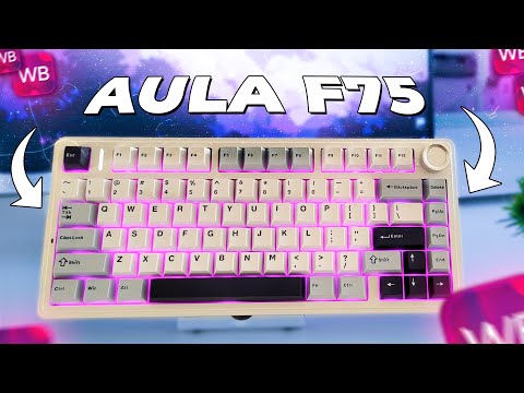 Видео: ПОЧЕМУ ВСЕ ПОКУПАЮТ AULA F75? Краткий обзор без воды