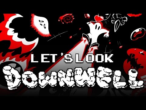 Видео: Давай глянем - Downwell