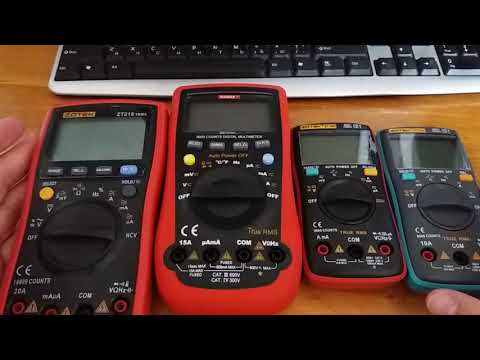 Видео: ZOTEK ZT219 (RICHMETERS RM219, Aneng AN870) Обзор ч. 3