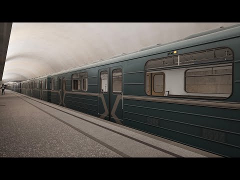 Видео: Subtransit Drive Калининская линия Новокосино - Третьяковская 81-717.5/714.5