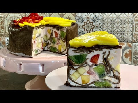 Видео: Торта палачинкова «кожена» - лека, нежна, без печене / Торт блинный «кожаный» -самый нежный