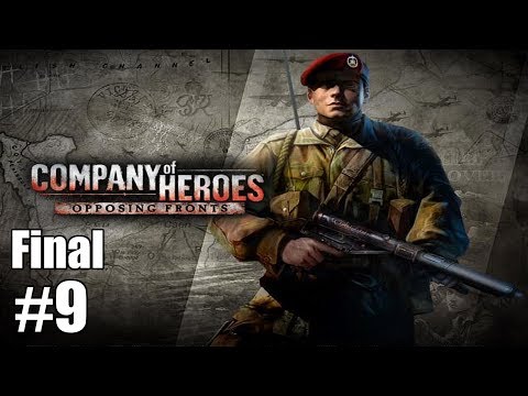 Видео: Прохождение Company of Heroes: Opposing Fronts ( Бургебу: Наступление, Финал ) #9