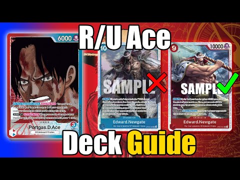 Видео: [OP13] Разбор колоды тузов R/U | Карточная игра One Piece