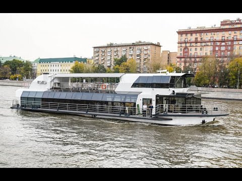 Видео: Теплоход ЖЕМЧУЖИНА. Ресторан на воде. СК Моспароходство