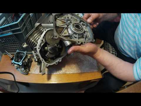 Видео: полная сборка двигателя от культиватора 6,5 л с