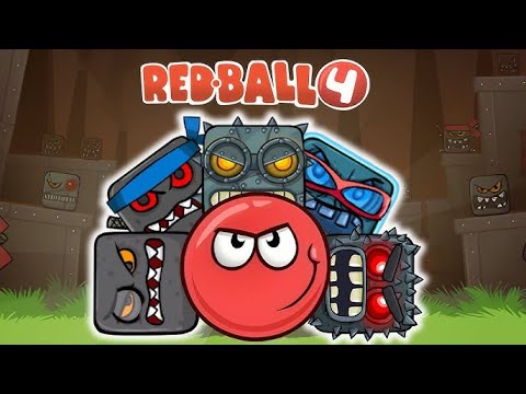 Видео: Побеждаю всех боссов в Red ball 4