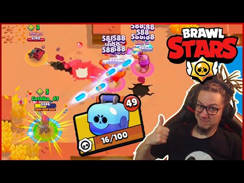 Видео: Разбивам ги с Colt! - Brawl Stars