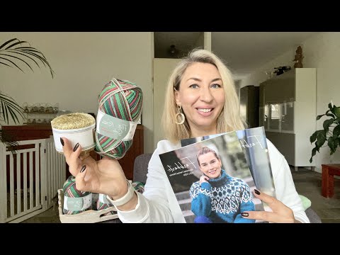 Видео: Носочки к Рождеству. Новая пряжа, новый бренд и вдохновение!