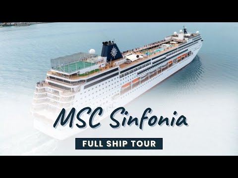 Видео: MSC Sinfonia: Full Ship Tour / MSC Sinfonia — полный обзор круизного лайнера