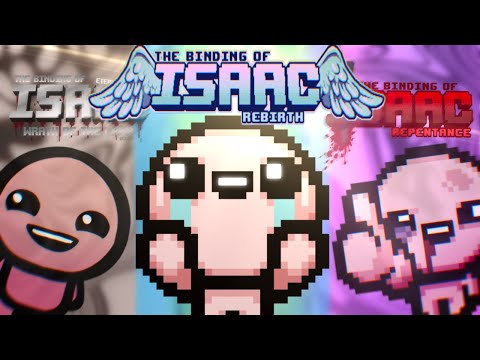 Видео: РЕТРОспектива всего Айзека и его дополнений // The Binding of Isaac Retrospective