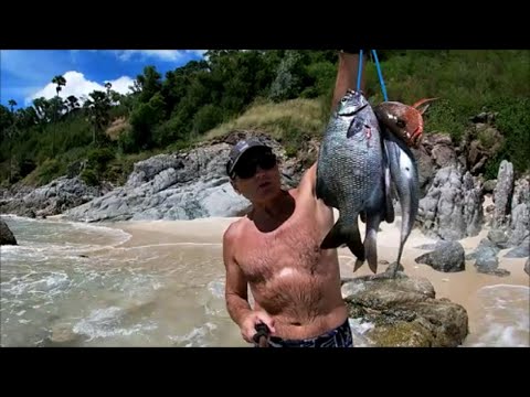 Видео: ПОДВОДНАЯ ОХОТА В ТАИЛАНДЕ НА АДАМАНСКОГО ОКУНЯ!