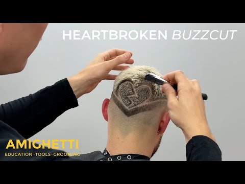 Видео: HEARTBROKEN BUZZCUT 💔 | Полное пошаговое руководство по стрижке ✁