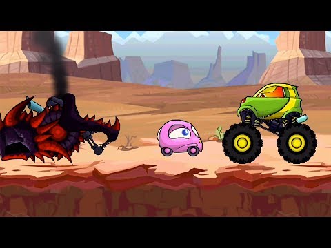 Видео: КРАСНАЯ МАШИНКА и ХИЩНЫЕ МАШИНЫ #7! Мультик по игре Car Eats Car 4 МУЛЬТИПЛЕЕР