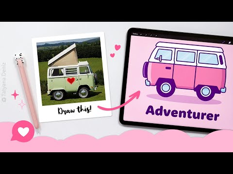 Видео: Как обвести фотографию в Procreate плавными линиями (пошаговое руководство)