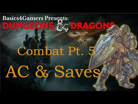 Видео: Подземелья и драконы: Основы класса брони и спасбросков