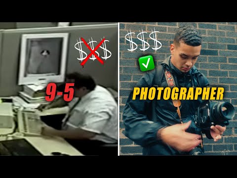 Видео: Перейдите от работы с 9 до 5 к работе фотографом на полную ставку с помощью этих шагов
