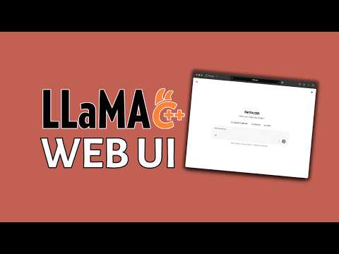 Видео: Llama.cpp получает новый веб-интерфейс