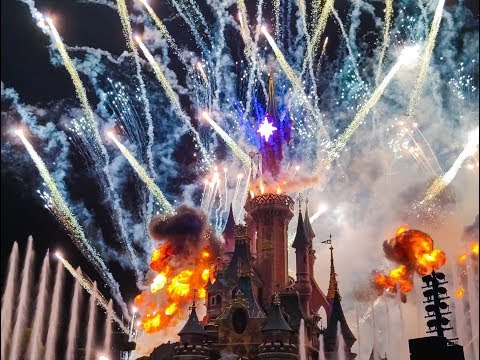 Видео: Диснейленд Ночное Шоу | Disney illuminations 2019