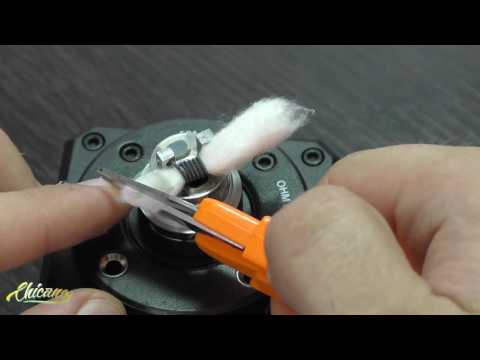 Видео: Vape обзор. Для новичков. Как уложить вату в атомайзеры RTA, RDA, RDTA.