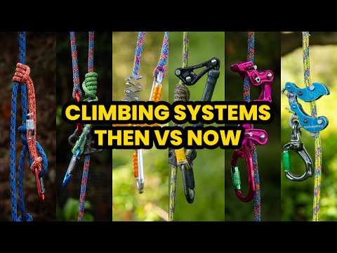 Видео: Эволюция систем лазания по деревьям | От Blakes Hitch до Akimbo