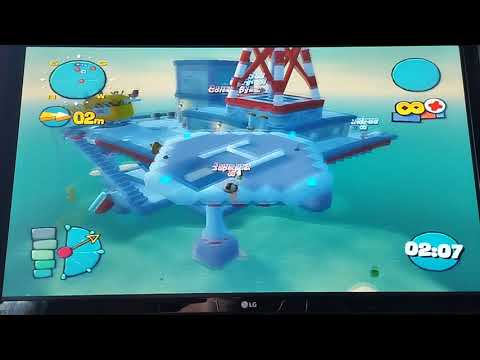 Видео: Модернизированный стиль утопия! Worms 4 Mayhem