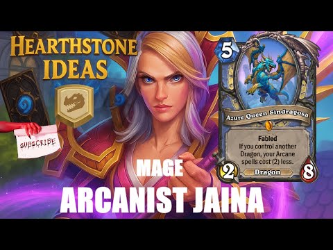 Видео: Чародейка Джайна - Маг ®Стандартный игровой процесс Hearthstone