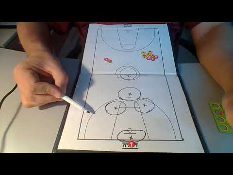 Видео: прессинг 1-2-1-1 баскетбол. шаг1